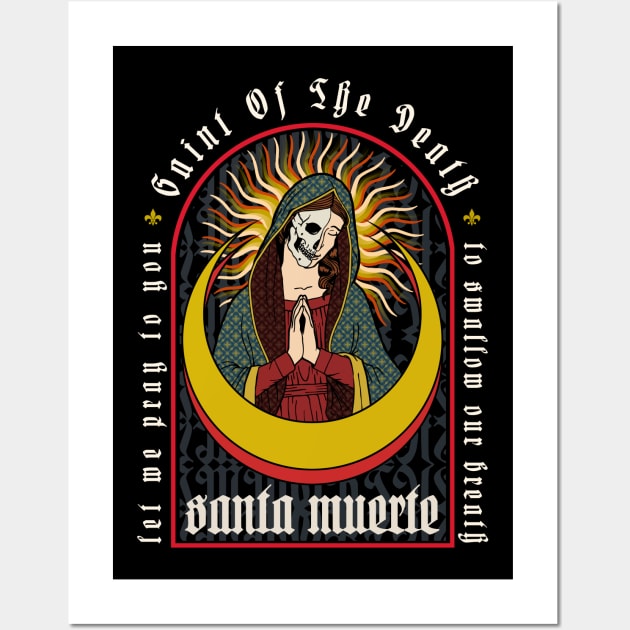 Saint Of The Death Wall Art by VISUALDIARY